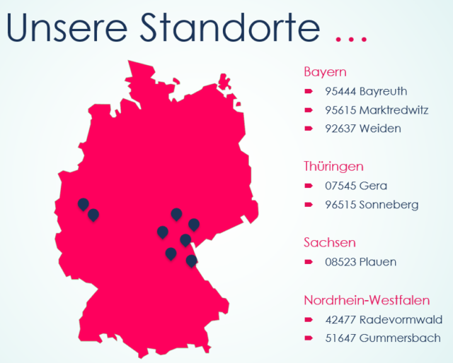 Unsere Standorte