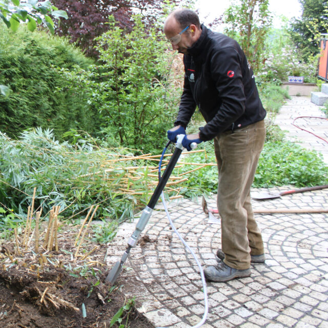 VOGT TurboSpaten im Garten- und Landschaftsbau