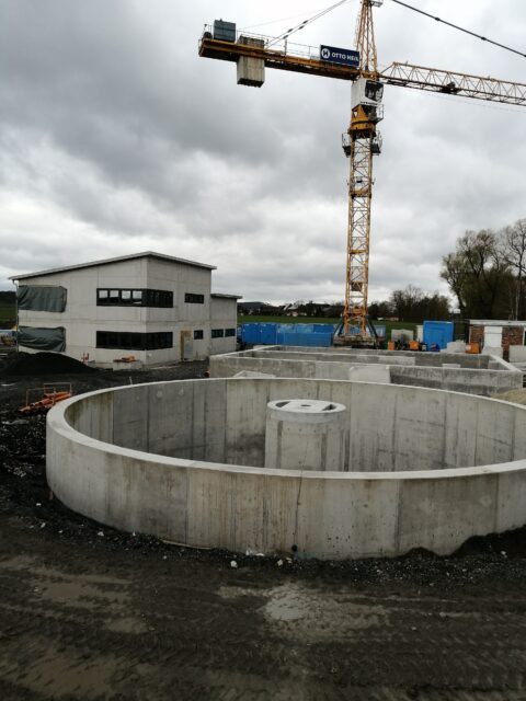 Neubau/Umbau Kläranlage Kösfeld, Gemeinde Meeder
